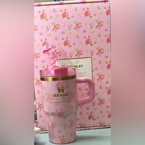 Stanley LoveShackFancy Floral Pink Mug
